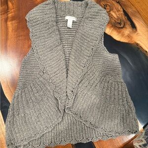 Kenar Sage Green Knit Women's Sweater Vest